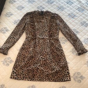 Topshop Ruffled Mini